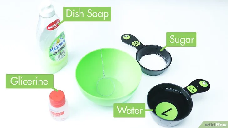 3 Cara untuk Membuat Larutan Gelembung Sabun - wikiHow