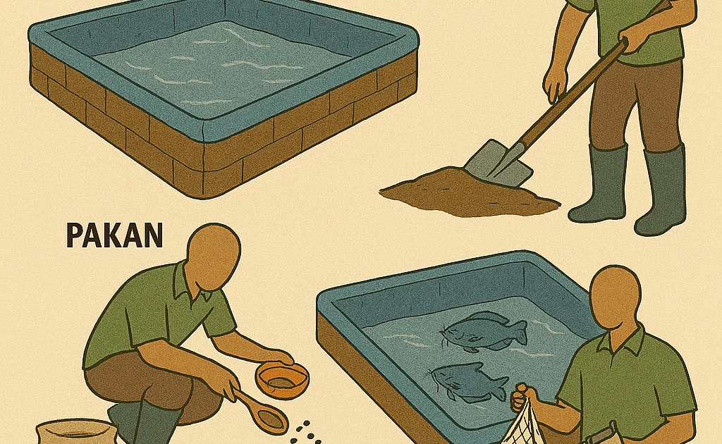 Budidaya Ikan Patin: Persiapan Kolam, Pakan, dan Panen - Melek Perikanan