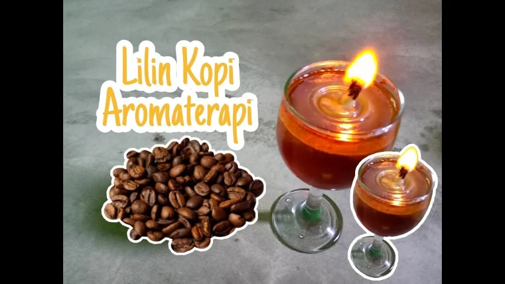 Cara Membuat Lilin air + kopi aromaterapi - YouTube
