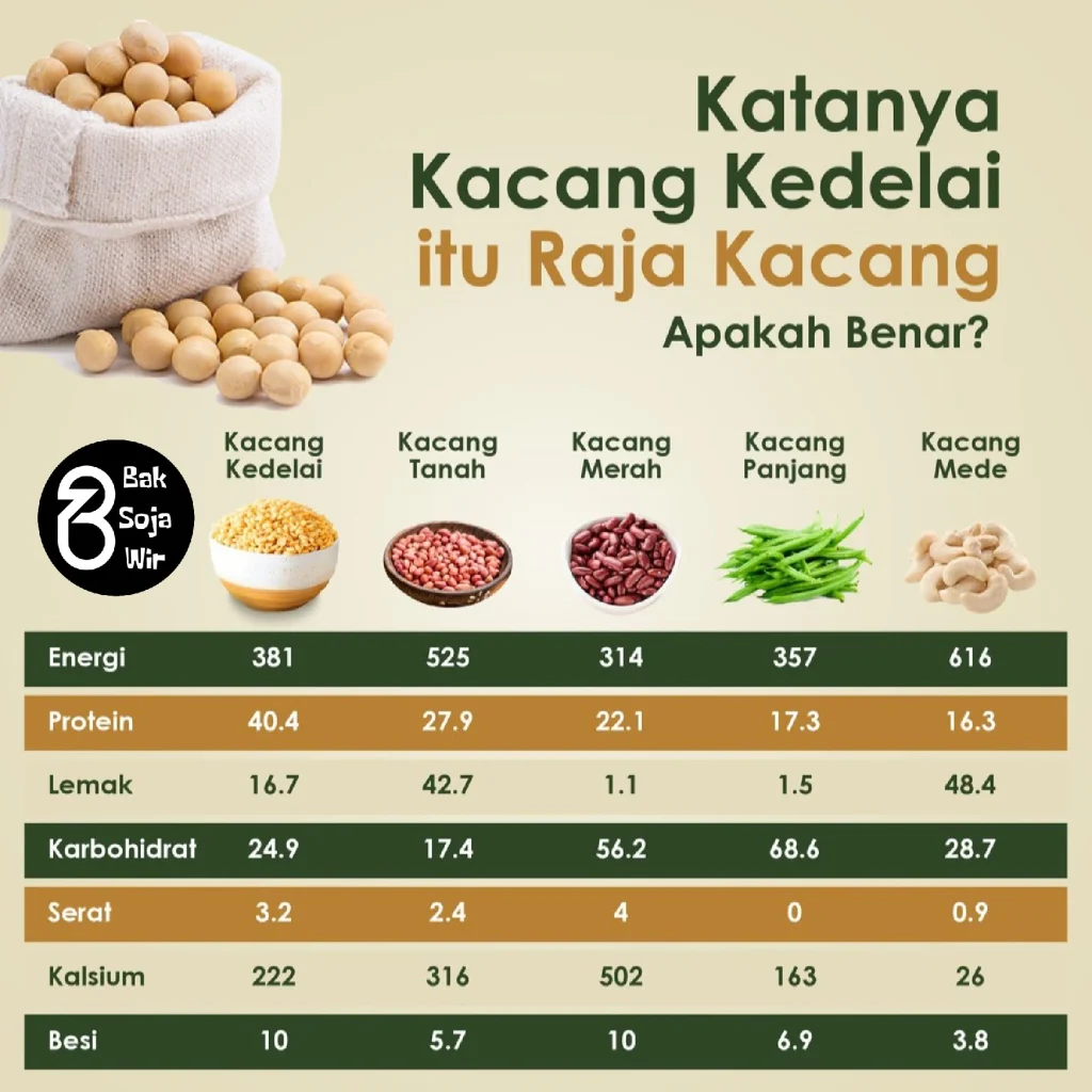 Ensiklopedia Lengkap Kacang Kedelai