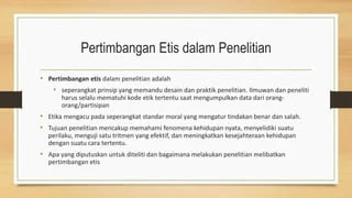 Etika Penelitian Eksperimen - Kuasi Eksperimen S2 Profesi 2022 Dibagi.pdf