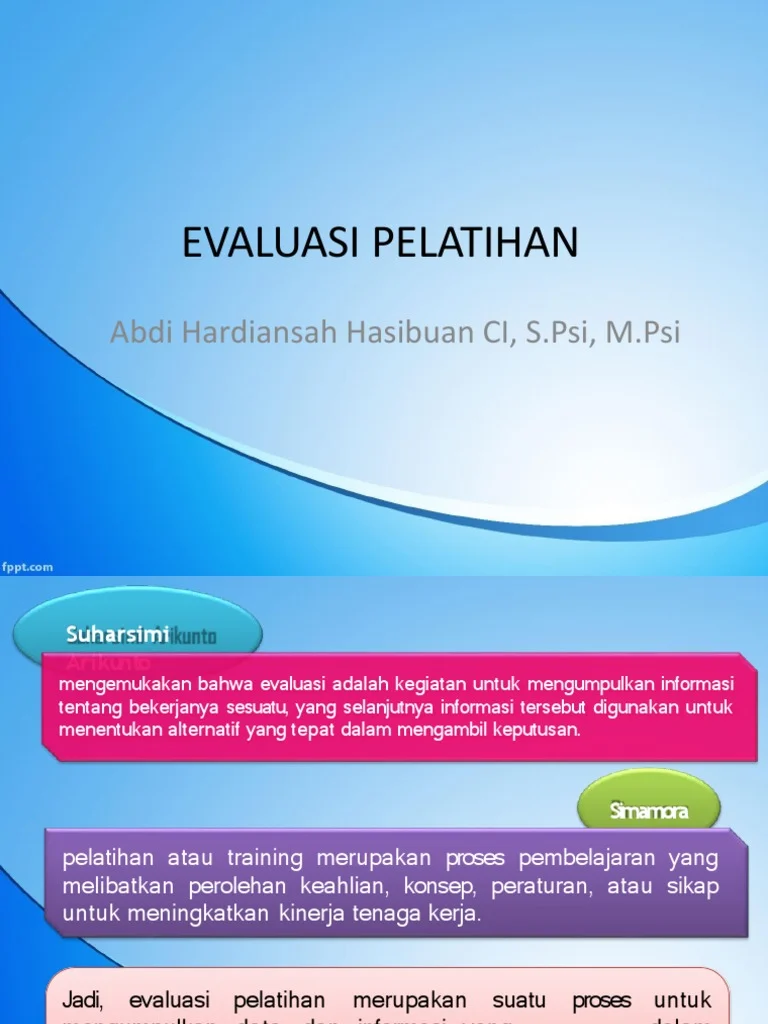 Evaluasi Pelatihan: Langkah-Langkah Sistematis untuk Mengukur