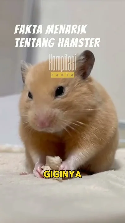 Fakta Menarik Tentang Hamster #education #ilmupengetahuan #shortvideo #