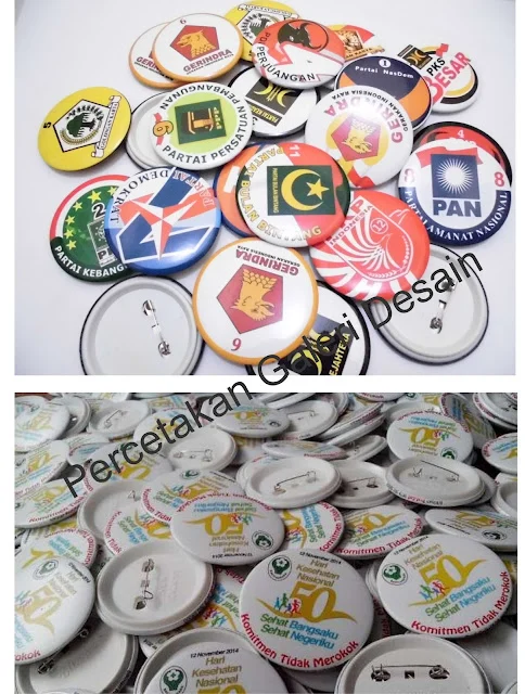 JENIS-JENIS PIN | PERCETAKAN GALERI DESAIN.COM