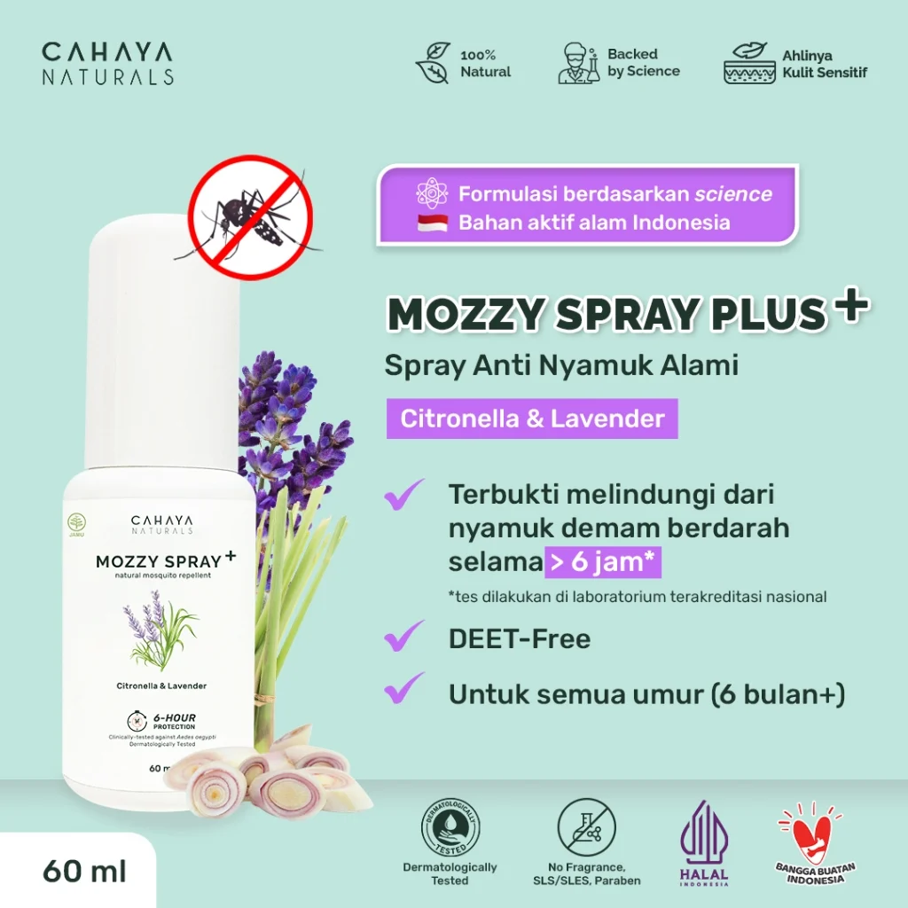 Jual Cahaya Naturals - Spray Anti Nyamuk Alami / Pengusir Nyamuk Alami