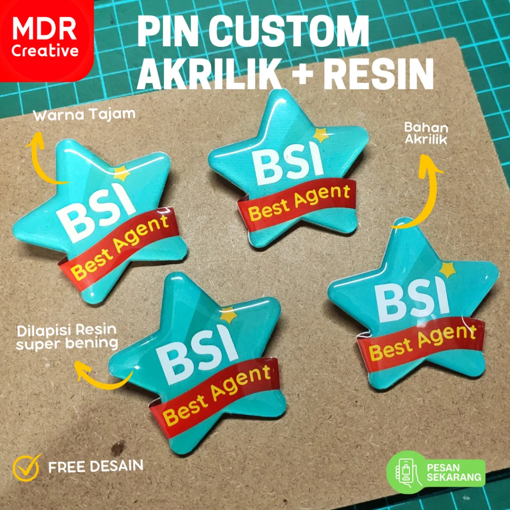 Jual Custom PIN Akrilik | Shopee Indonesia