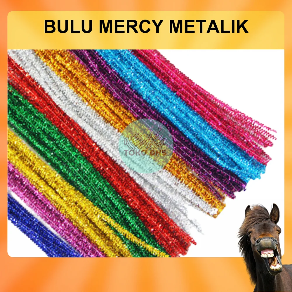 Jual Kawat Bulu Mercy Metalik Pipe Cleaner 100 pcs | Shopee Indonesia
