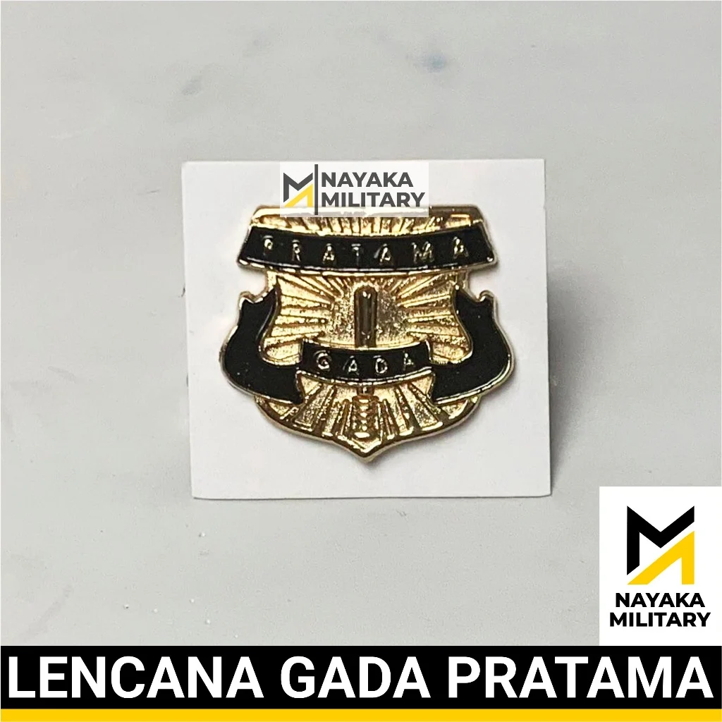 Jual Lencana Gada Pratama Satpam Emblem Security Pin Keamanan | Shopee