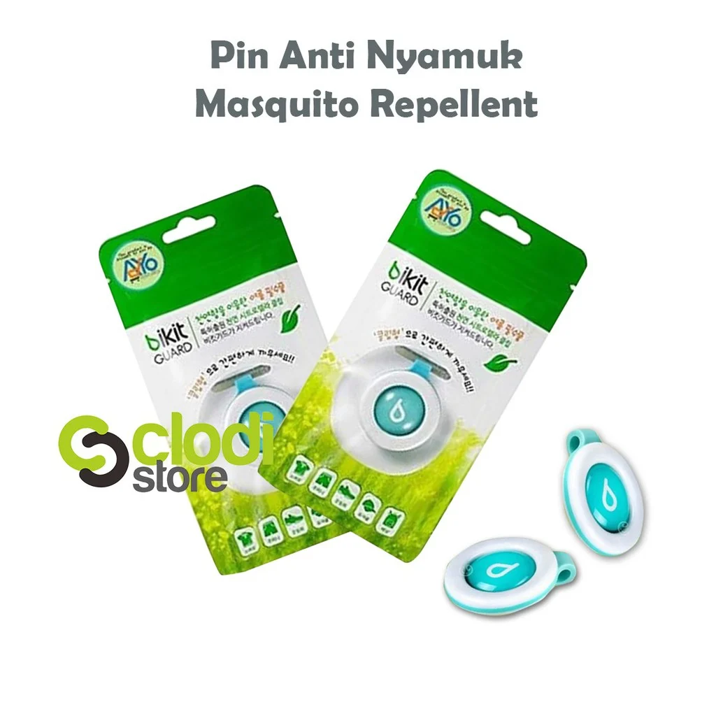 Jual PIN ANTI NYAMUK MOSQUITO REPELLENT / PENANGKAL NYAMUK / TEMPELAN