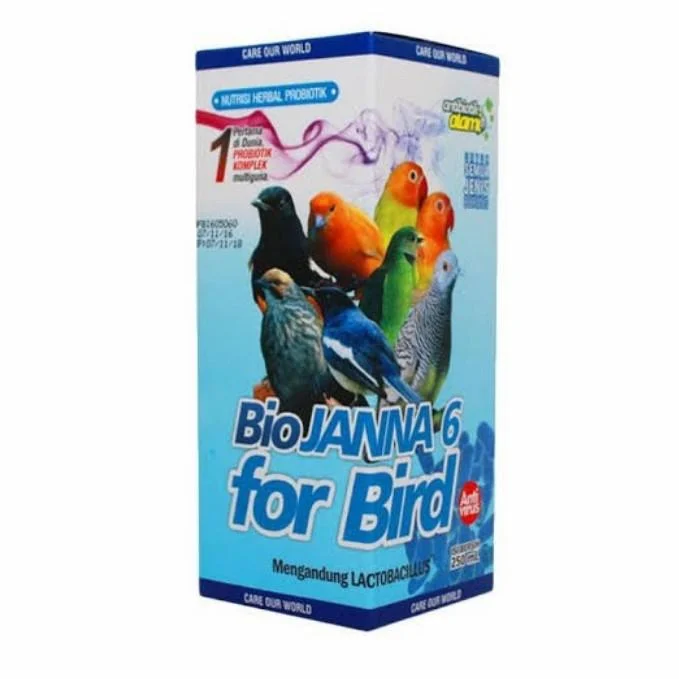 Jual PROBIOTIK BURUNG BIOJANNA 6 PROBIOTIK CAIR SEMUA JENIS BURUNG