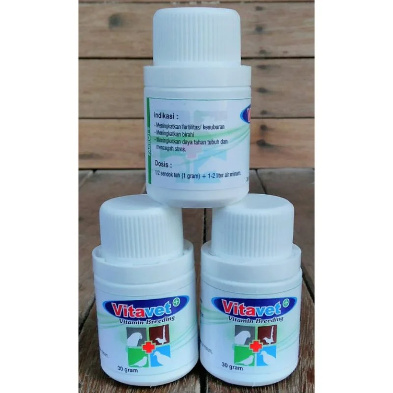 Jual VITAVET best breeding vitamin ternak burung finch gould amadin
