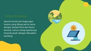 Konservasi Flora dan Fauna Indonesia ppt | PPTX