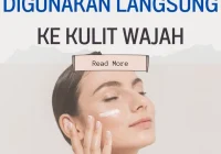 Menggunakan bahan alami untuk perawatan kulit wajah merupakan salah