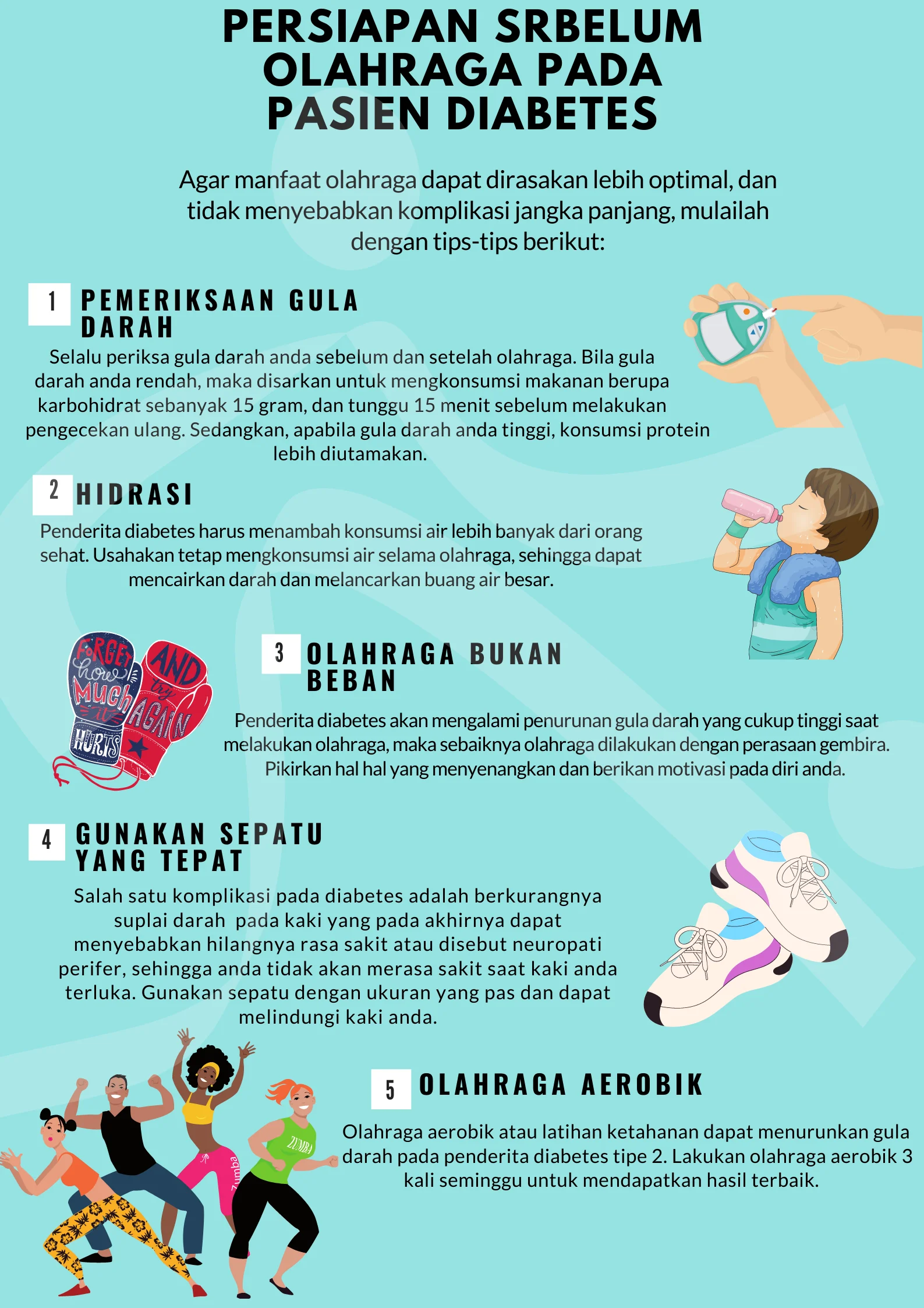 PERSIAPAN SEBELUM OLAHRAGA – diabetEasy