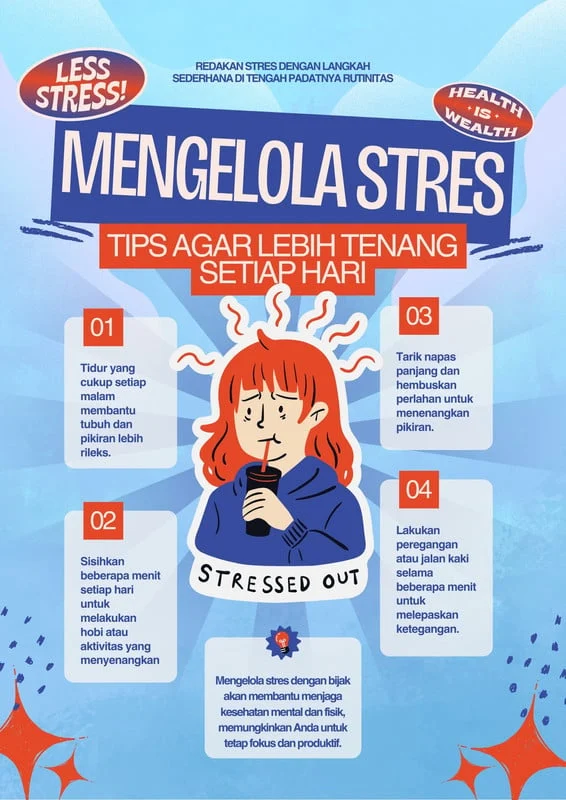 Pilih Poster Kesehatan Mental Gratis - Canva