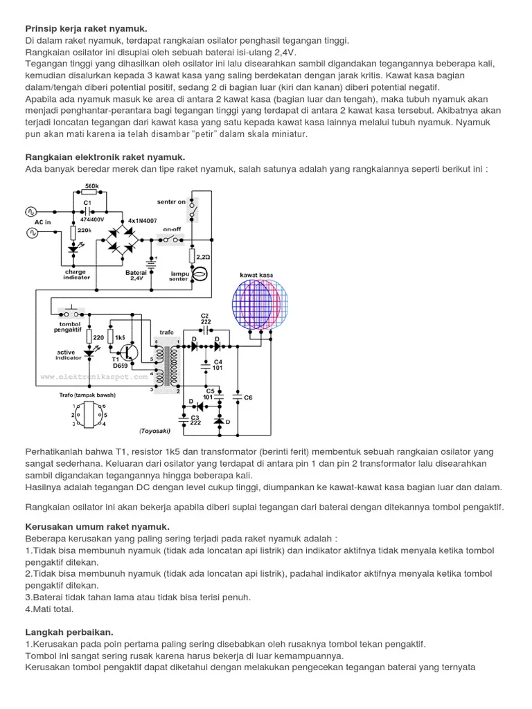 Prinsip Kerja Raket Nyamuk | PDF