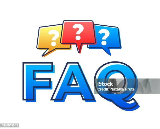 Spanduk Faq Dengan Tanda Tanya Di Gelembung Ucapan Yang Menunjukkan