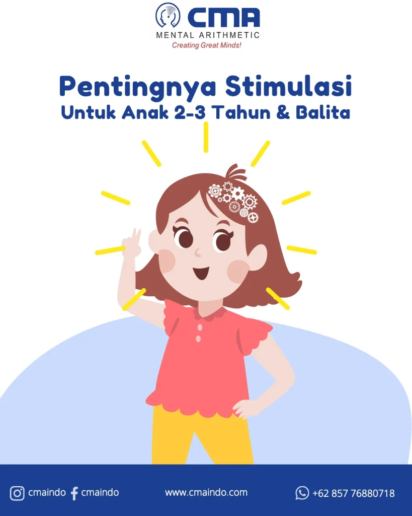 Stimulasi Anak 2-3 tahun | CMA Mental Arithmetic - Indonesia