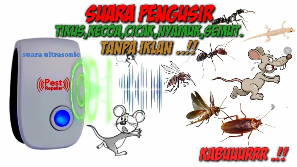 suara pengusir Tikus,kecoa,cicak,nyamuk,dan semut ||suara ultrasonic