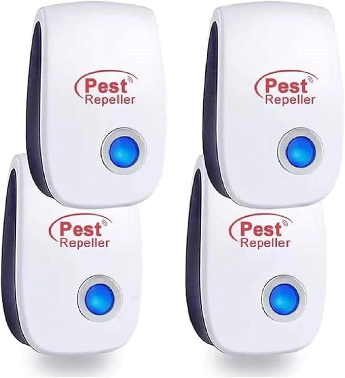 Ultrasonic Pest Repeller, 4 Packs Insect Repellent, Electronic Mouse
