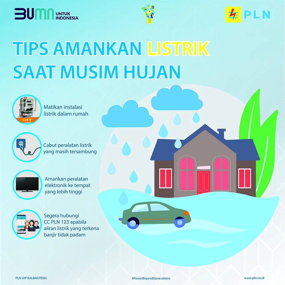 Waspadai Sengatan Listrik Saat Musim Hujan - BanjarbaruKlik.com BANJARBANAR