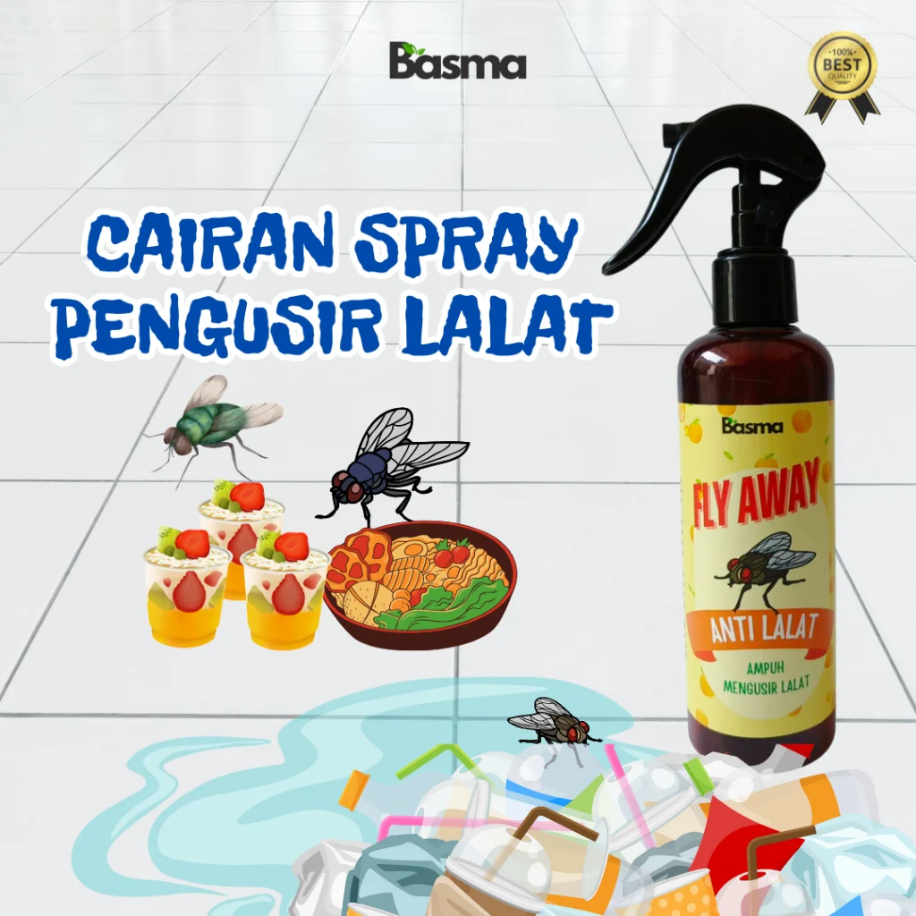Jual Basma Anti Lalat Fly Repellent Pengusir Lalat Alami Solusi Praktis