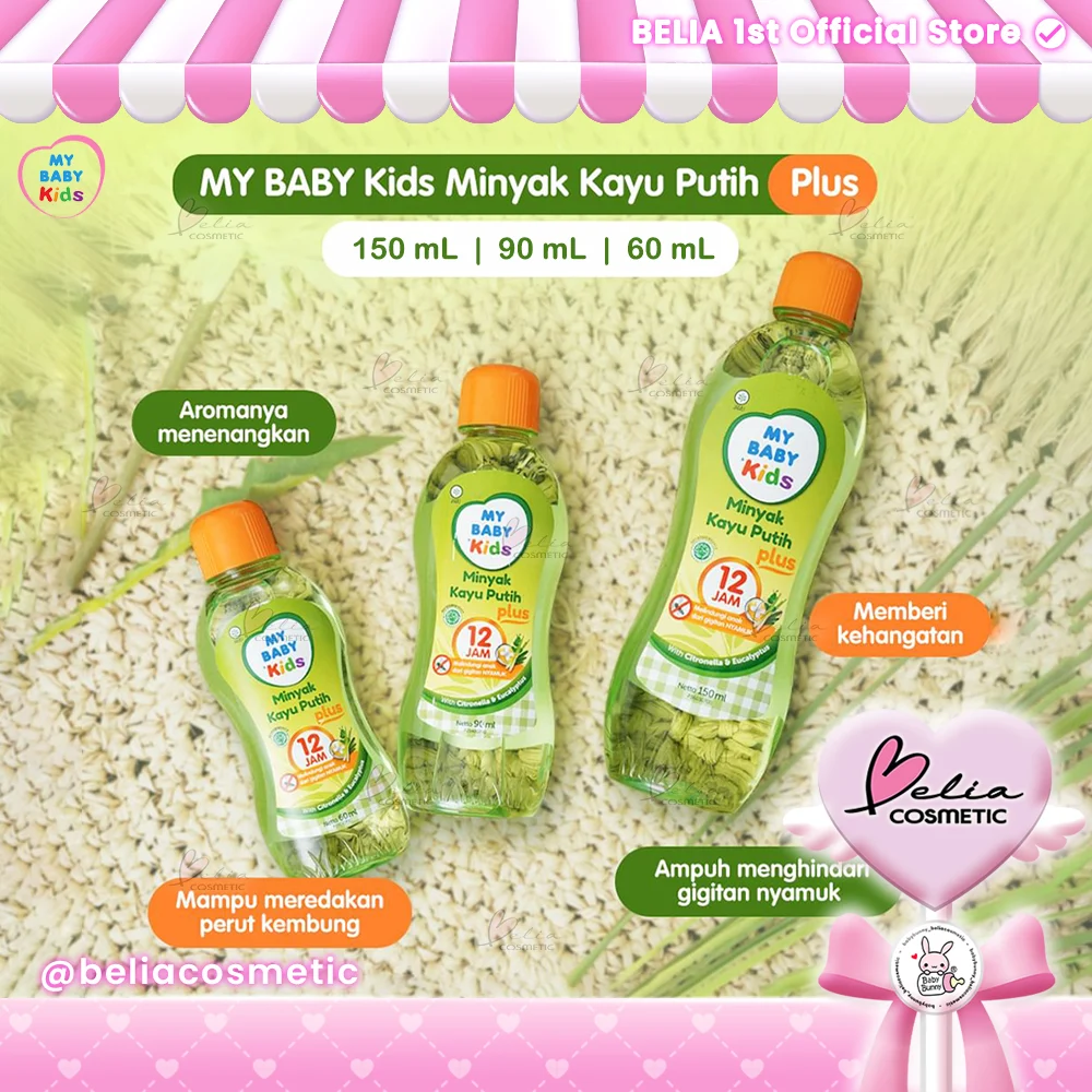 Jual BELIA MY BABY Kids Minyak Kayu Putih Plus 12 Jam | Melindungi anak