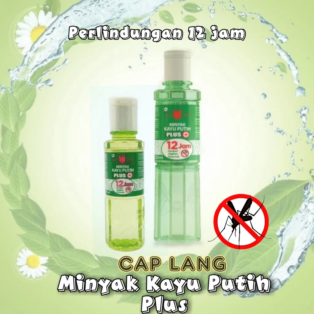 Jual MINYAK KAYU PUTIH PLUS CAP LANG / CAPLANG/ ANTI NYAMUK | Shopee