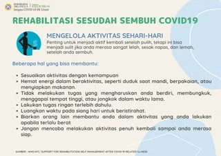 Perawatan Lanjutan Setelah Sembuh