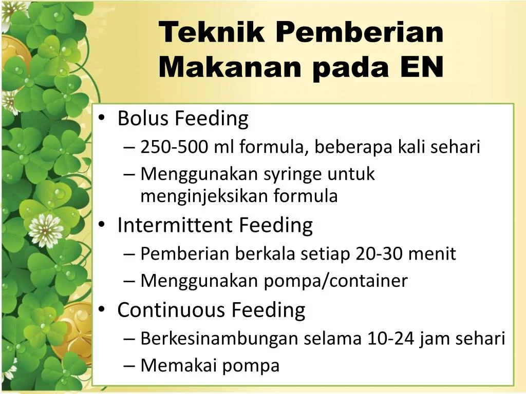 PPT - Nutrisi Enteral PowerPoint Presentation, free download - ID:2194916