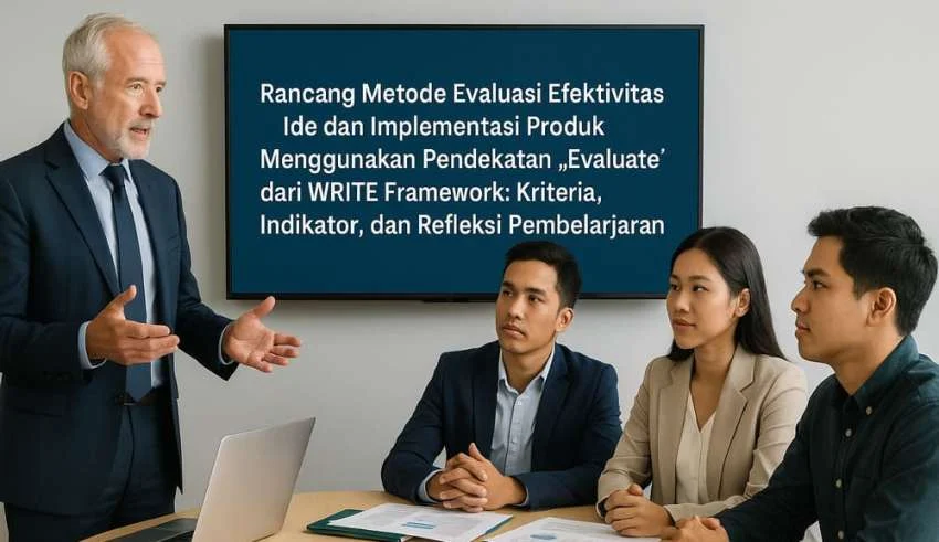 Rancang Metode Evaluasi Efektivitas Ide dan Implementasi Produk
