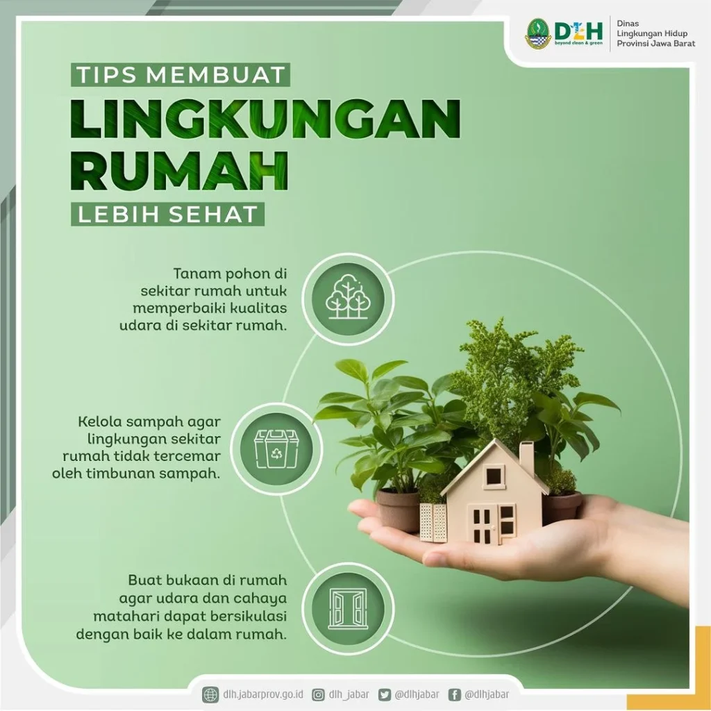 Tips Membuat Lingkungan Rumah Lebih Sehat | AtmaGo