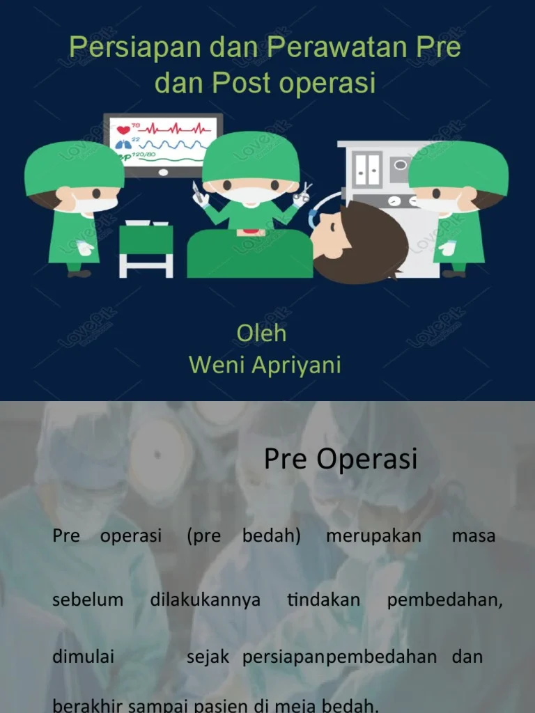 Langkah-Langkah Persiapan Sebelum Operasi